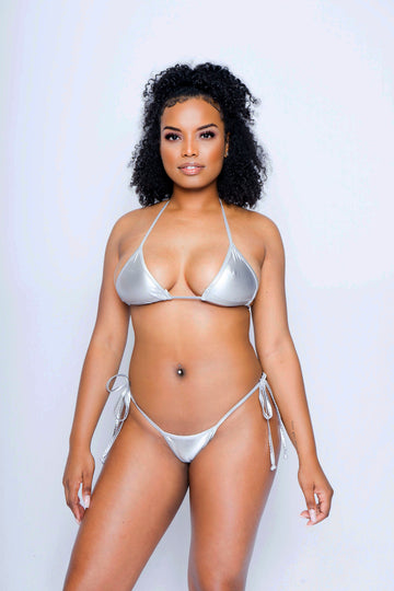 Side tie string bikini set - The Beauty Cave Boutique